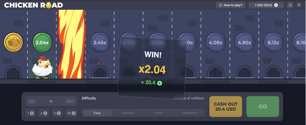 Gioca a Chicken Road online con soldi veri